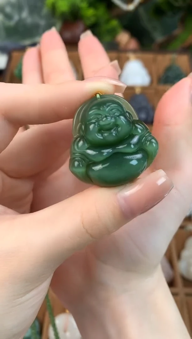 颈饰未镶嵌和田玉吊坠30mm