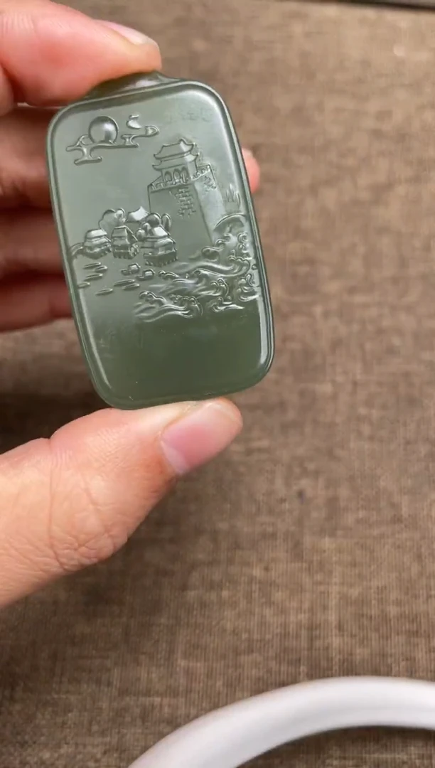 颈饰未镶嵌和田玉12.25GZ多样性拍一发一44