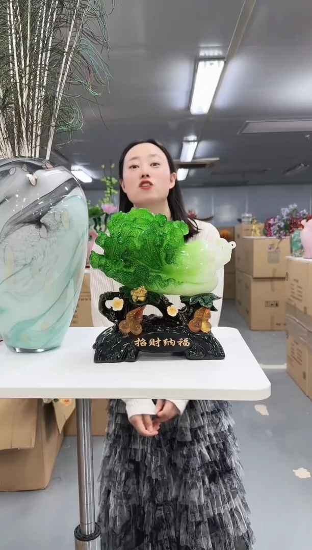 金沃水晶琉璃    白菜