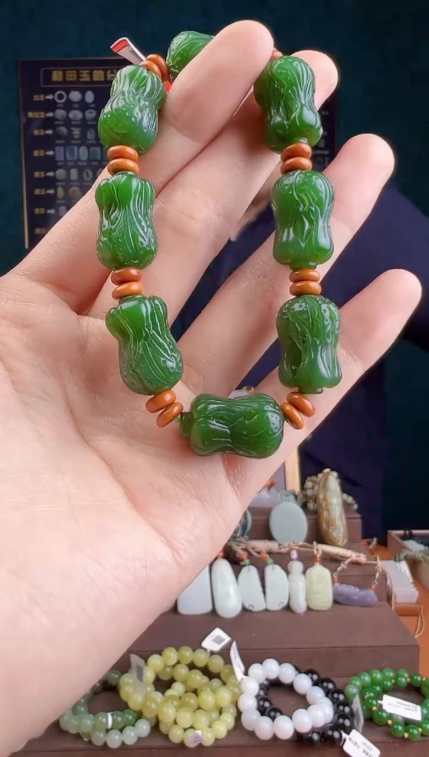 和田玉未镶嵌颈饰多样性发货 拍一单发一个