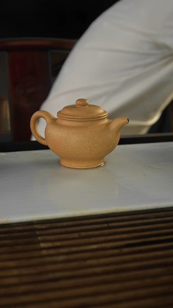 茶壶紫砂如*豆青掇只230毫升