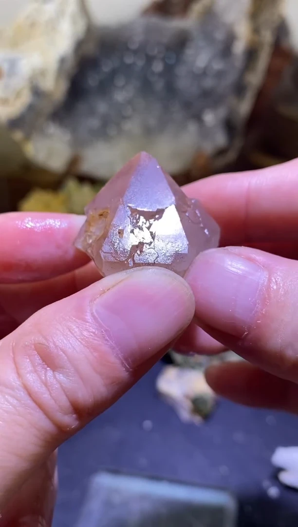 未镶嵌珠宝半成品水晶34号四川美姑超七花园水晶