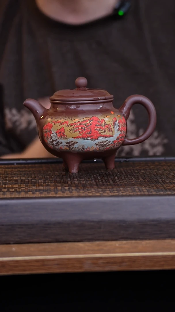 茶壶紫砂宜兴手工原矿紫砂壶001