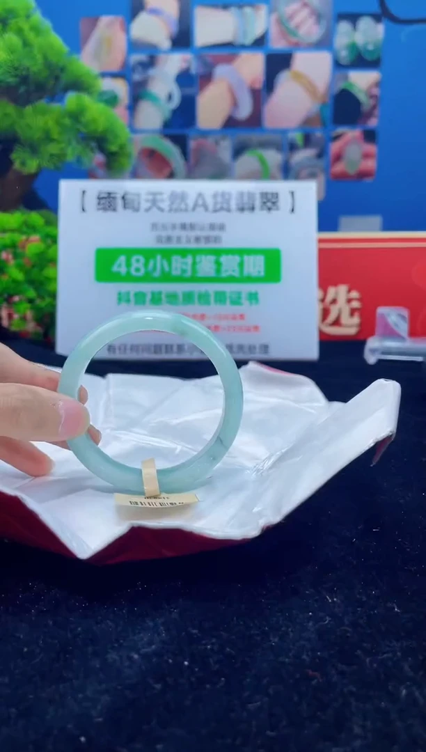 【闪购商品】翡翠手镯未镶嵌手镯14