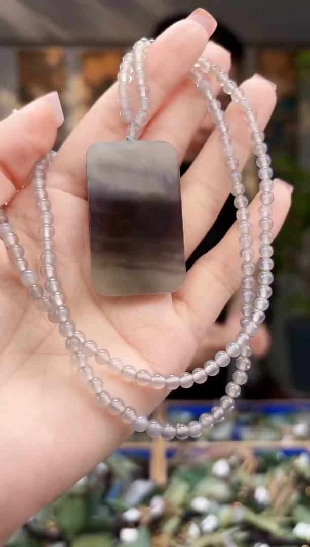 和田玉未镶嵌挂件拍一发一