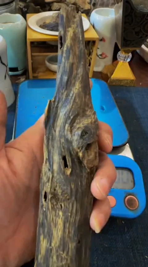 【闪购商品】沉香沉香碎屑海南紫棋虫漏块料105克