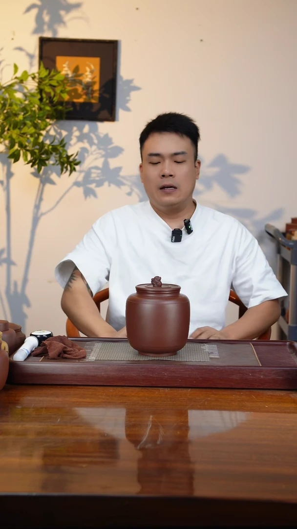 宜兴原矿紫砂茶叶罐