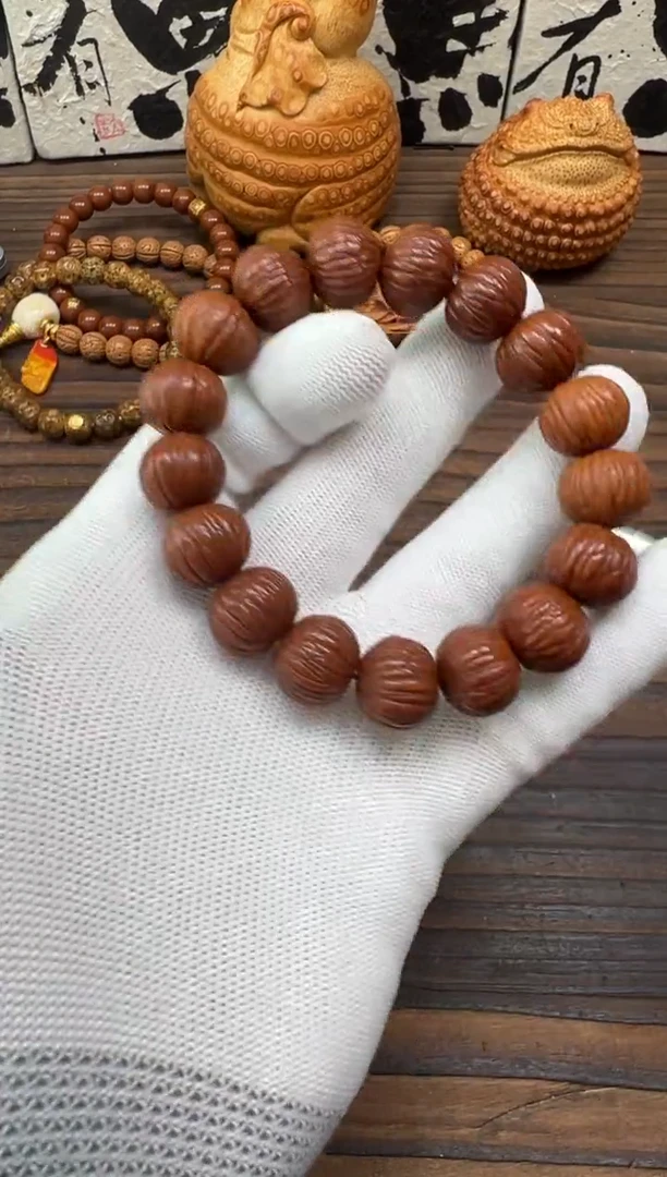 【闪购商品】猴头核桃吊坠猴头手串