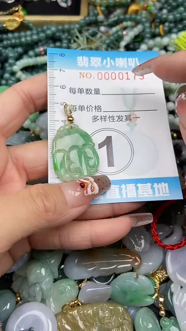 【闪购商品】翡翠颈饰未镶嵌闪购0000179多样性发其一