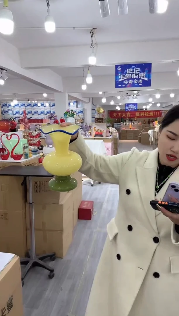 【闪购商品】琉璃静姐外贸B-花瓶品19