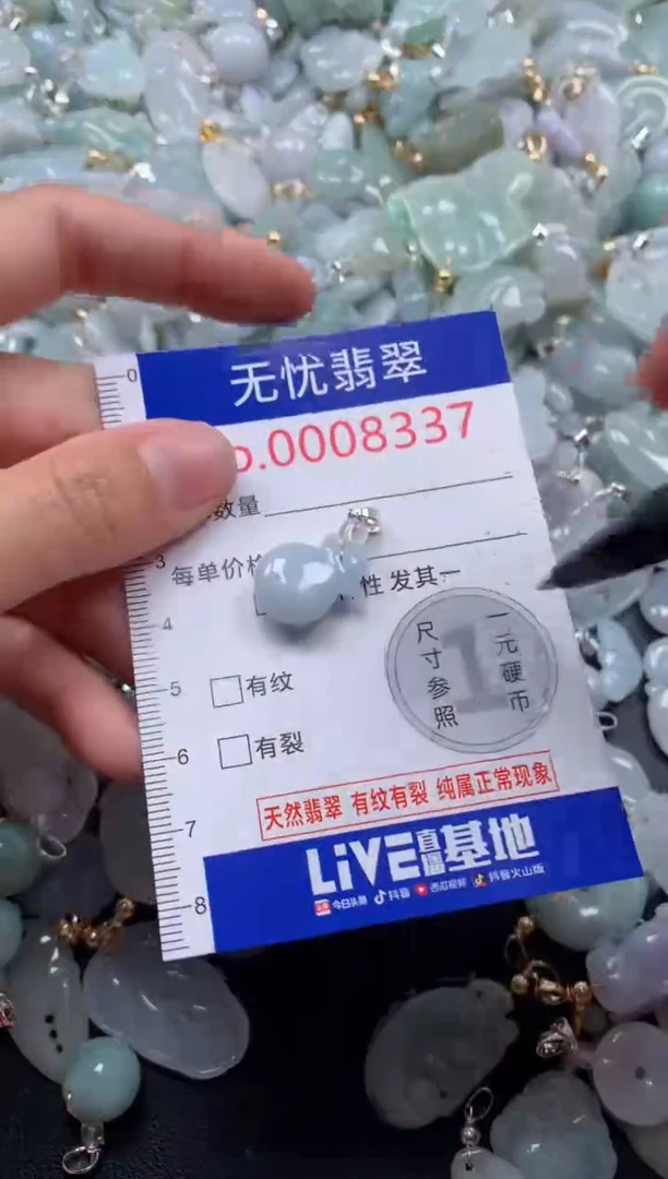 颈饰未镶嵌翡翠8337