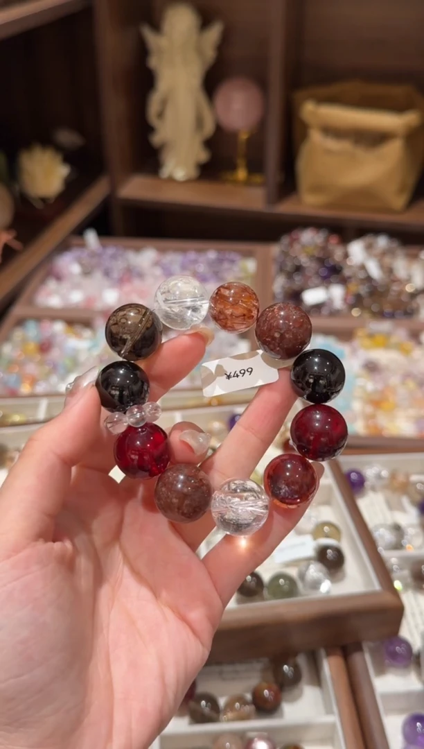 未镶嵌手串水晶）拍5单发一串 拍1单发单珠 多样性发货