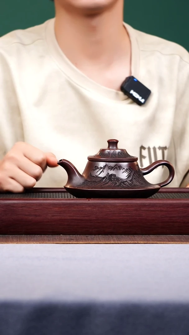 茶壶紫砂宜兴原矿紫砂作品