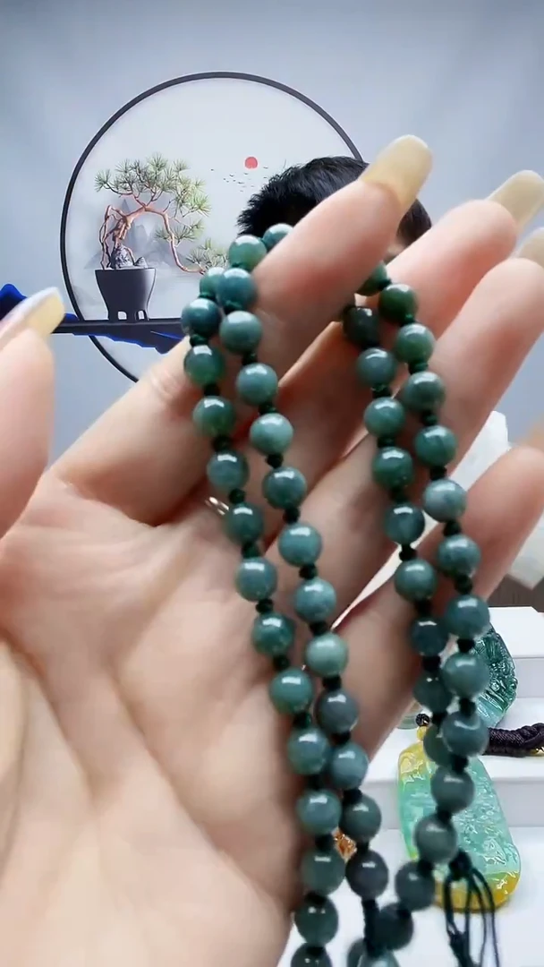 未镶嵌定制翡翠毛货挂件64