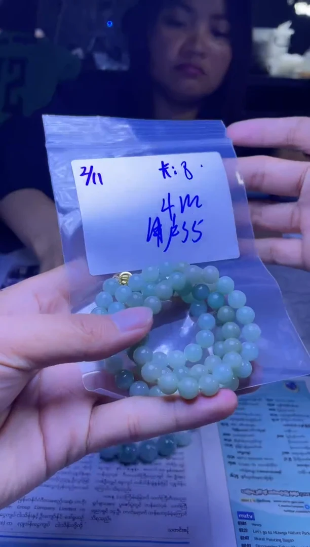 【闪购商品】定制翡翠未镶嵌珠串