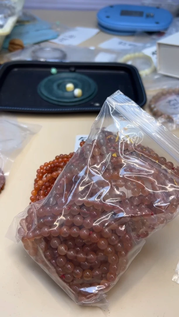 【闪购商品】南红玛瑙手链未镶嵌020211 南红荔枝冻单圈