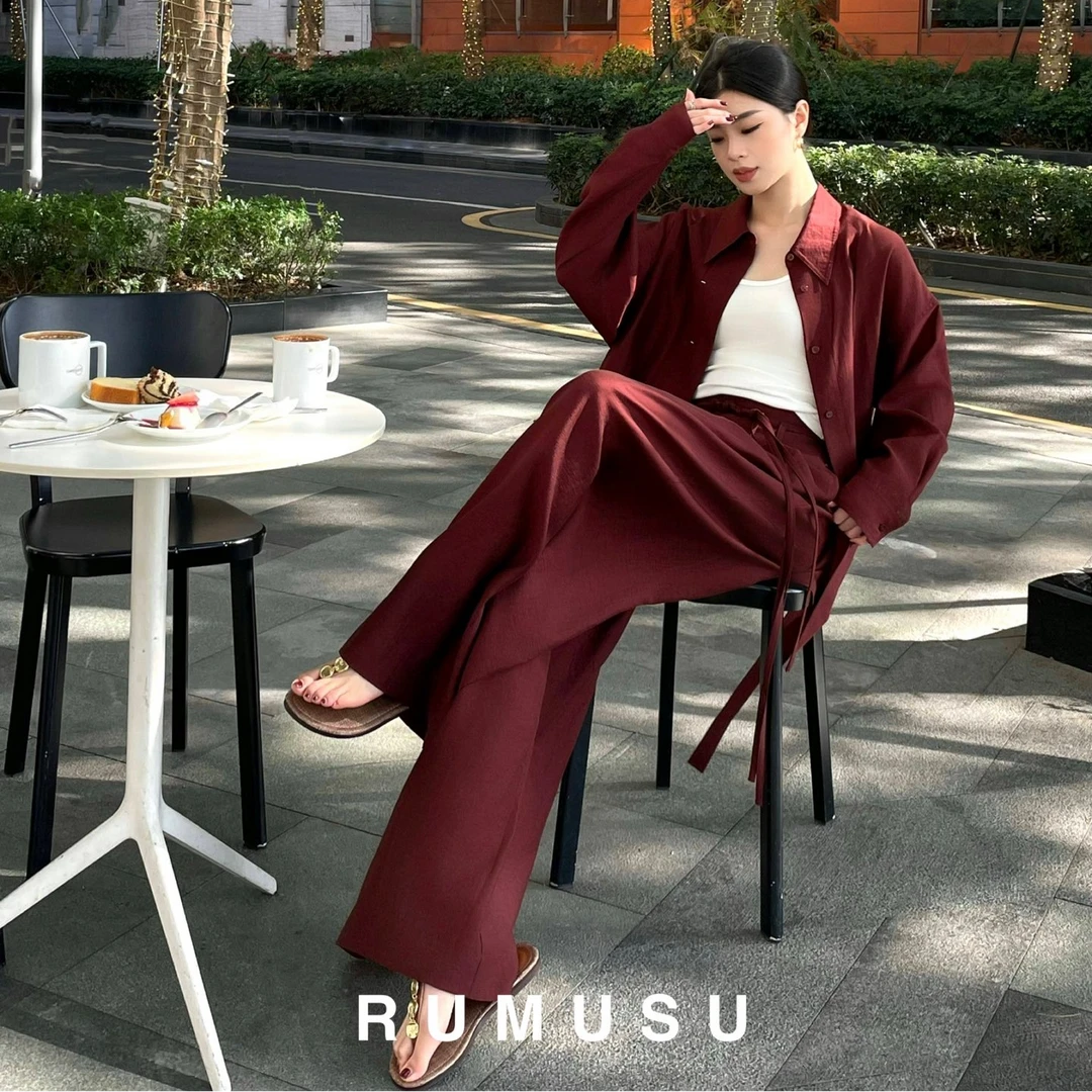 Pada嘻&RMS【旷野的风】轻奢高级 气质通勤别致套装 3079Hi Fortune