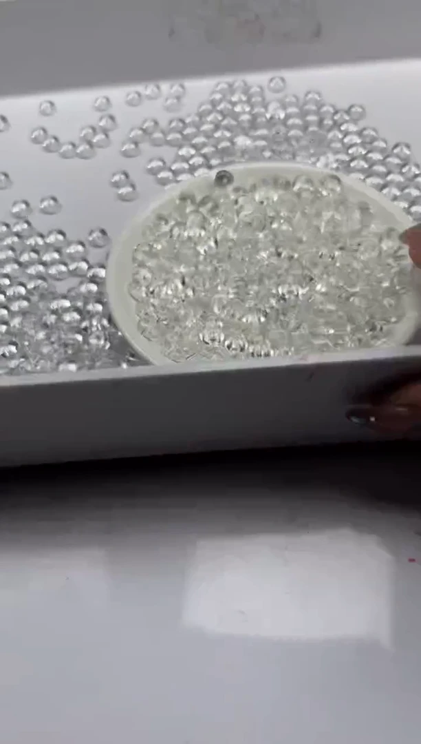 未镶嵌颈饰水晶w2301白水晶算盘8*4mm*30颗