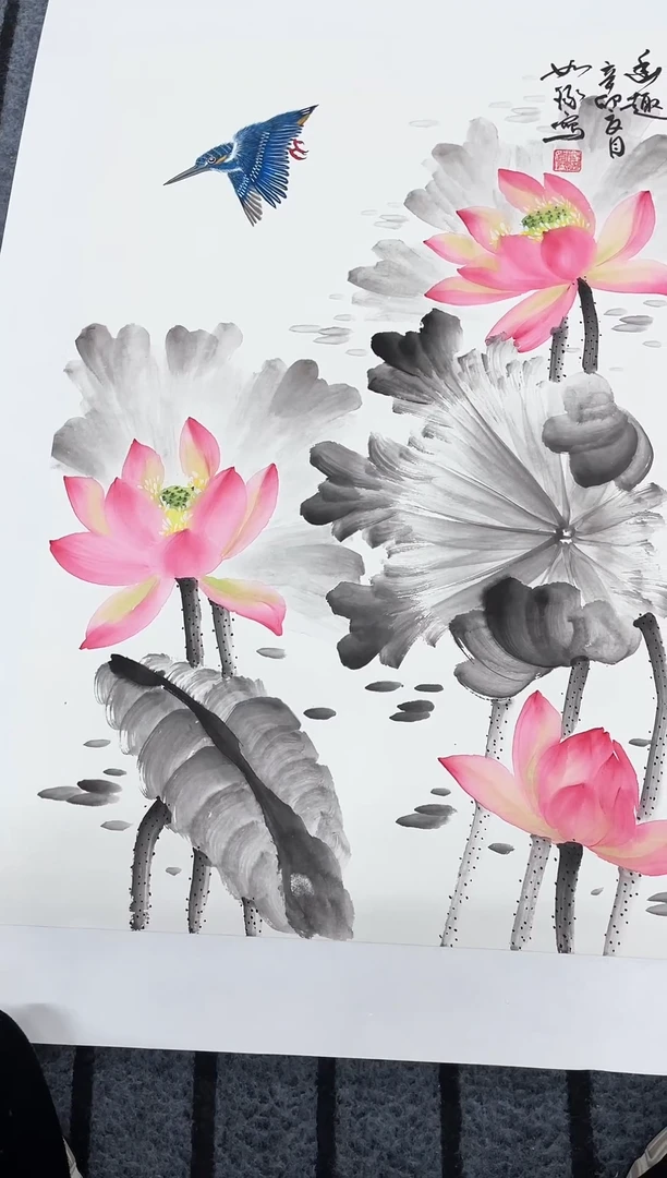 精品国画花鸟作品