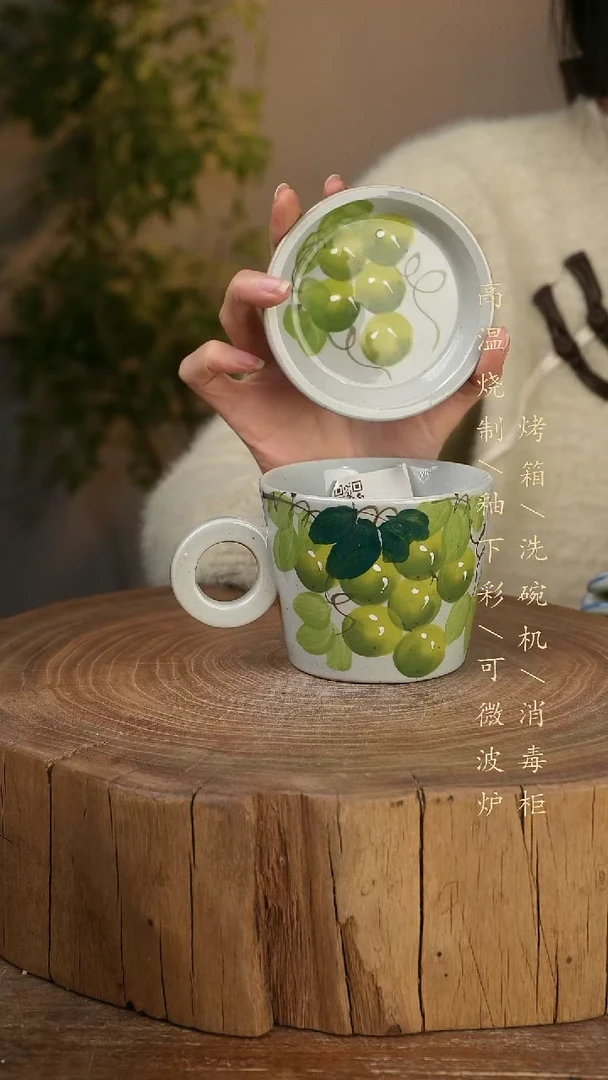 碗瓷景德镇手工手绘高温瓷釉下彩