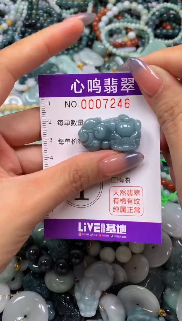 颈饰未镶嵌翡翠闪购007246