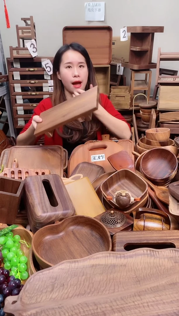 木 南美胡桃木增高架30*15*4.5cm