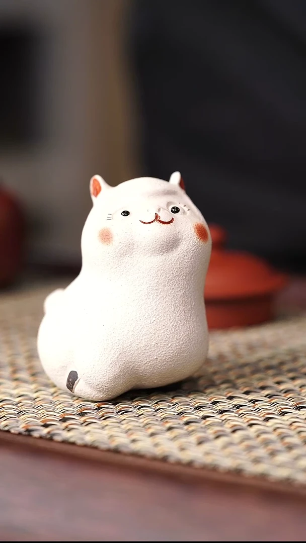 茶壶紫砂原矿茶宠羊驼