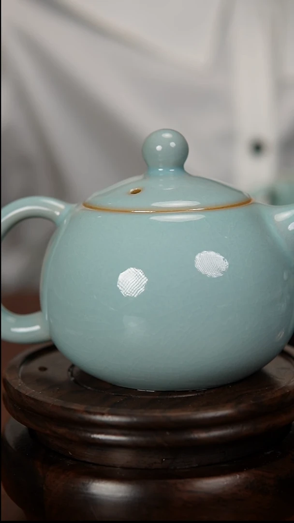 瓷片原产地原矿釉汝瓷瑕品