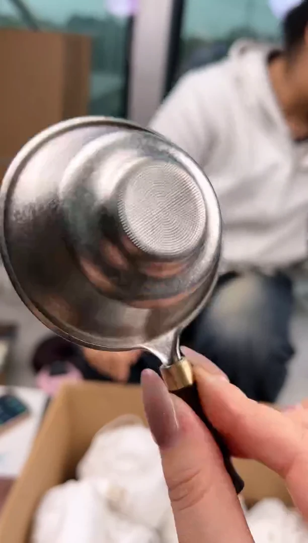 纯钛茶漏  冰晶