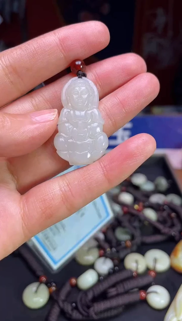 颈饰未镶嵌和田玉123