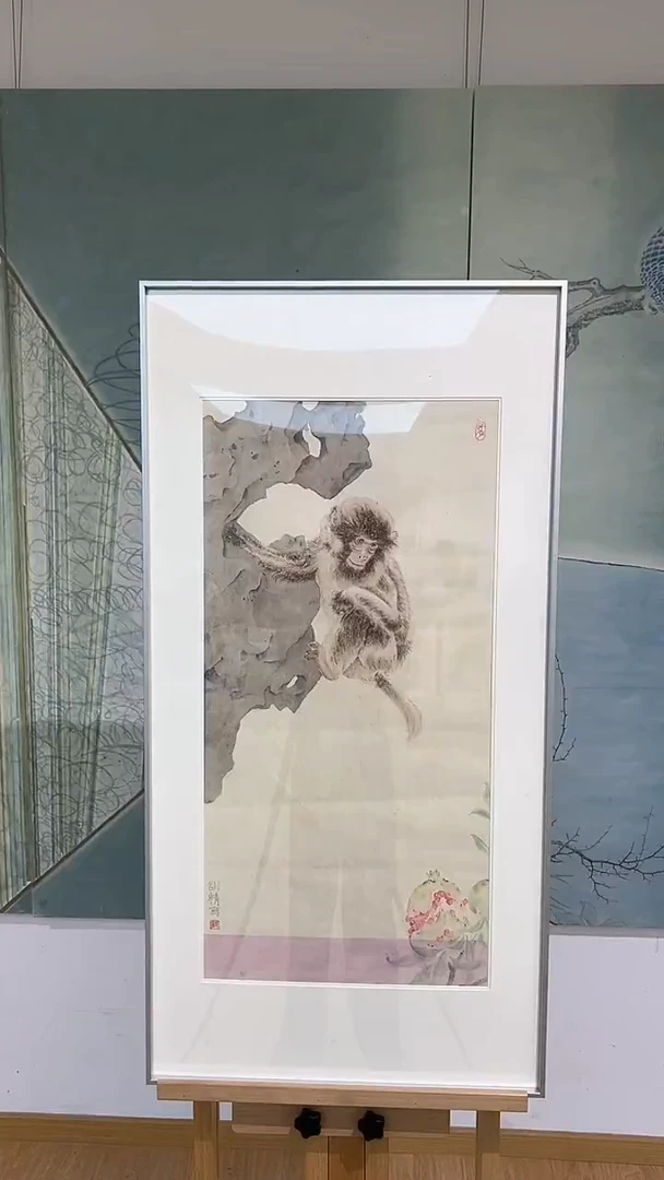 国画邹训精-2平尺-国画作品-yz