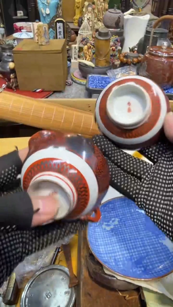 陶瓷中古艺术工艺美术品