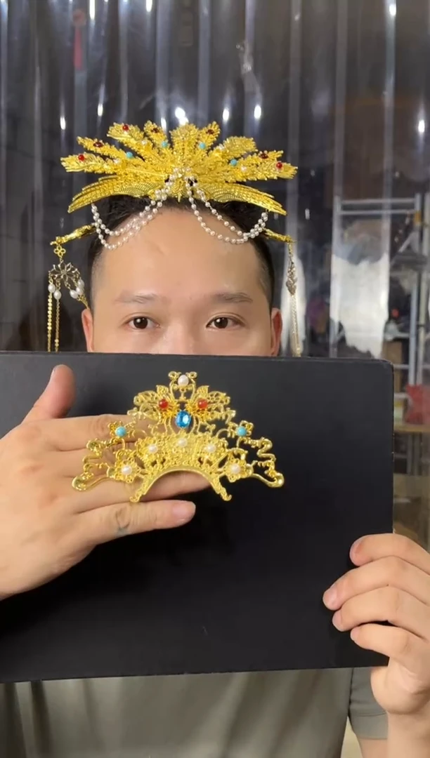 合金汉服发饰头饰
