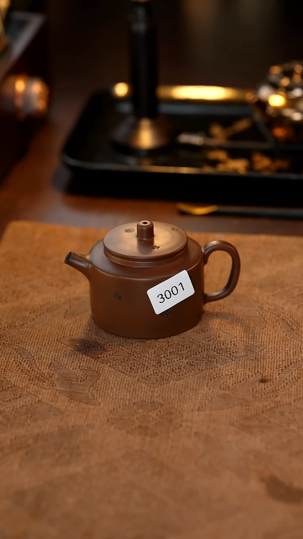 【闪购商品】雲梦茶器紫陶小壶3001