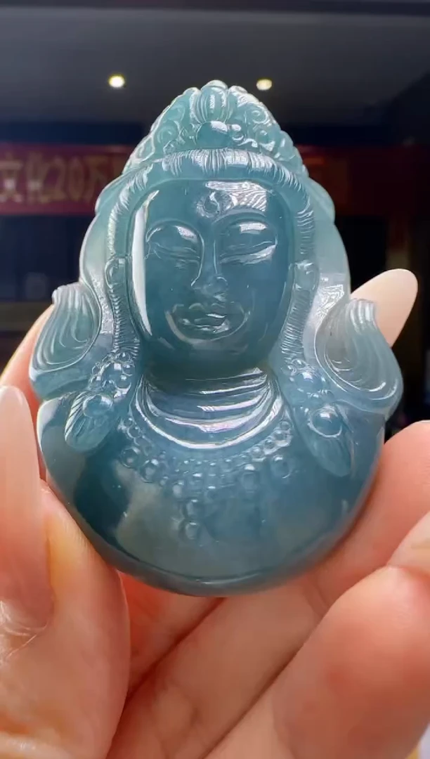 翡翠未镶嵌颈饰YJ@@WS1WX37593