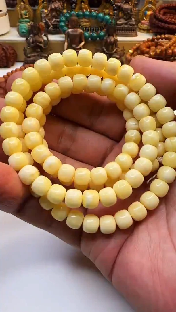 蜜蜡颈饰未镶嵌蜜蜡