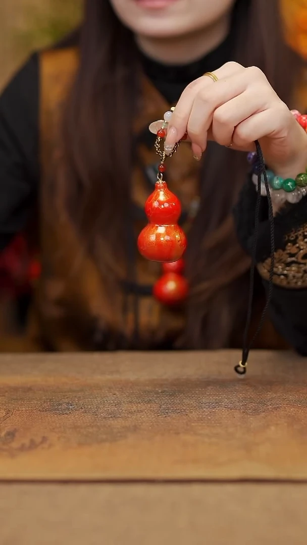 【闪购商品】151宴禾堂大漆脖挂葫芦68