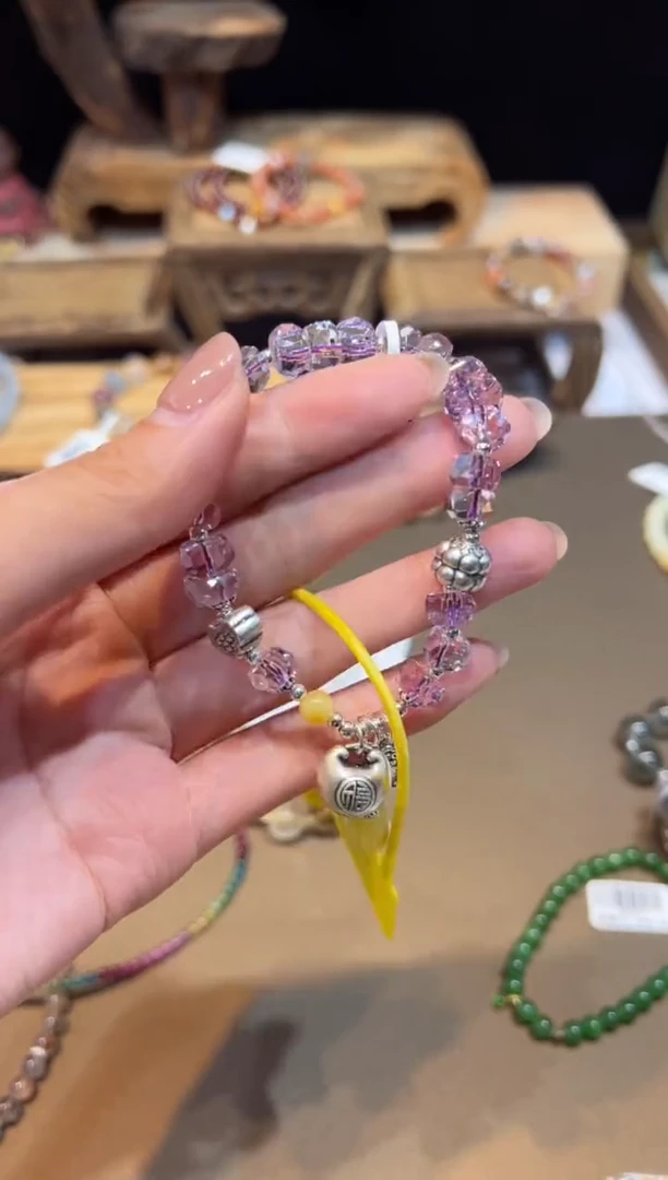 水晶手链未镶嵌手饰@@F4221