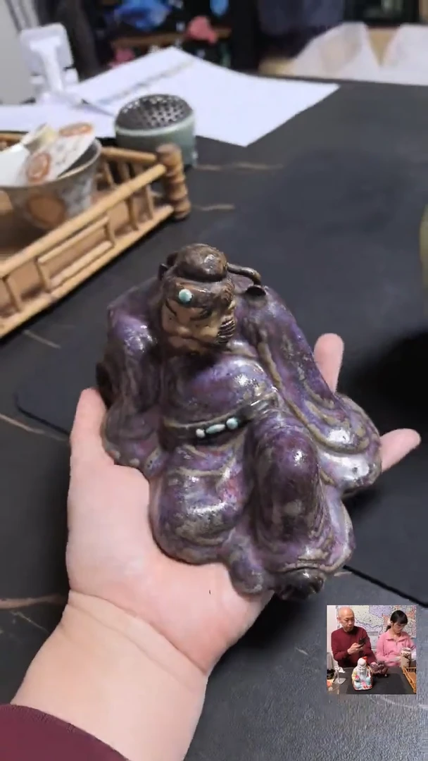 造像石湾窑钟馗像