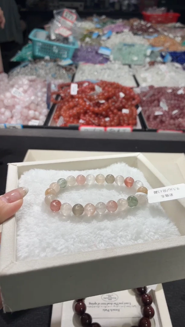 未镶嵌手链水晶447号 多样性发一Q  8+