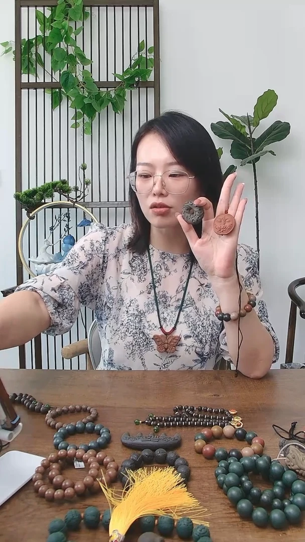 泥塑梦灵的平安扣+丹玫的扎基