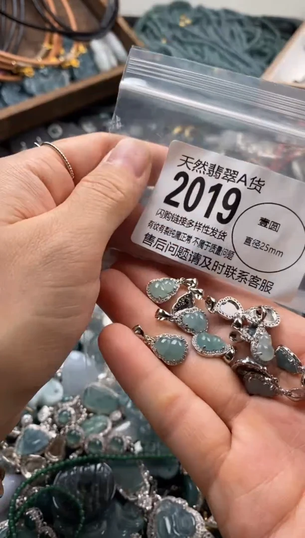 【闪购商品】翡翠颈饰未镶嵌多样性发其一2019