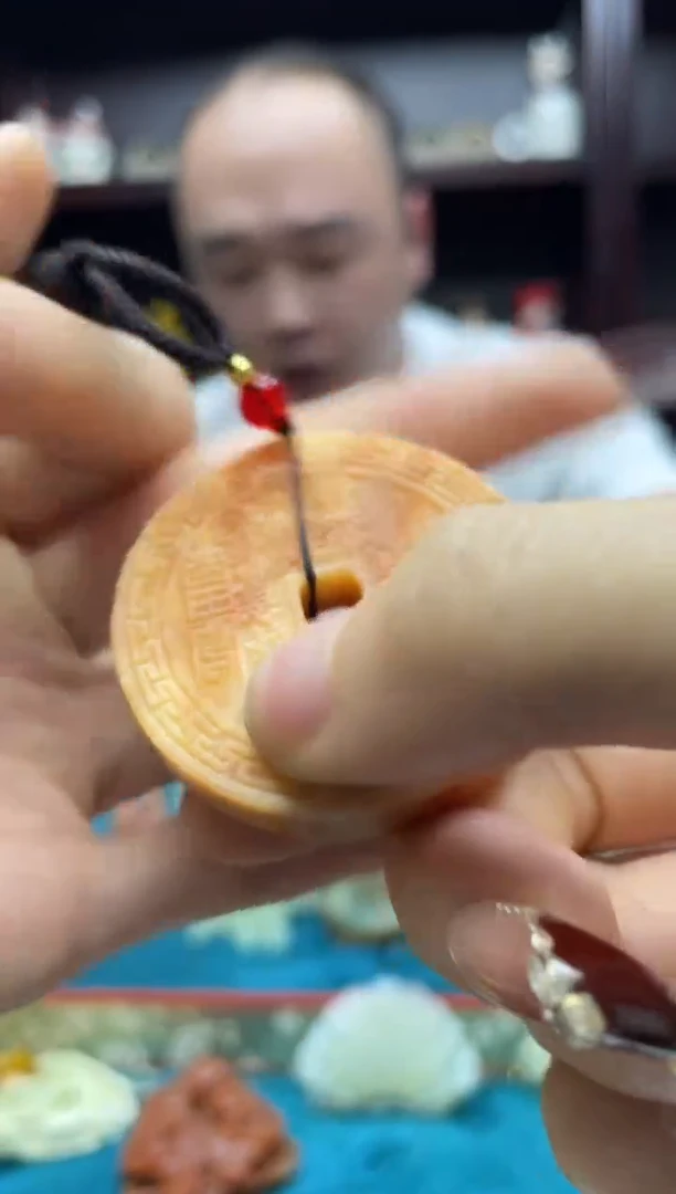 未镶嵌岫玉吊坠·