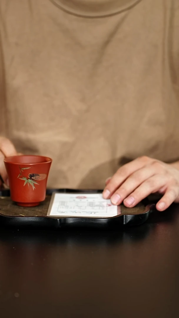 茶壶紫砂朱泥闻香杯