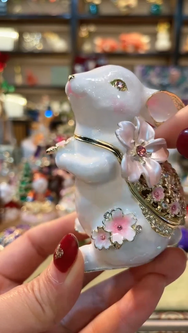 【闪购商品】精致珐琅彩首饰盒