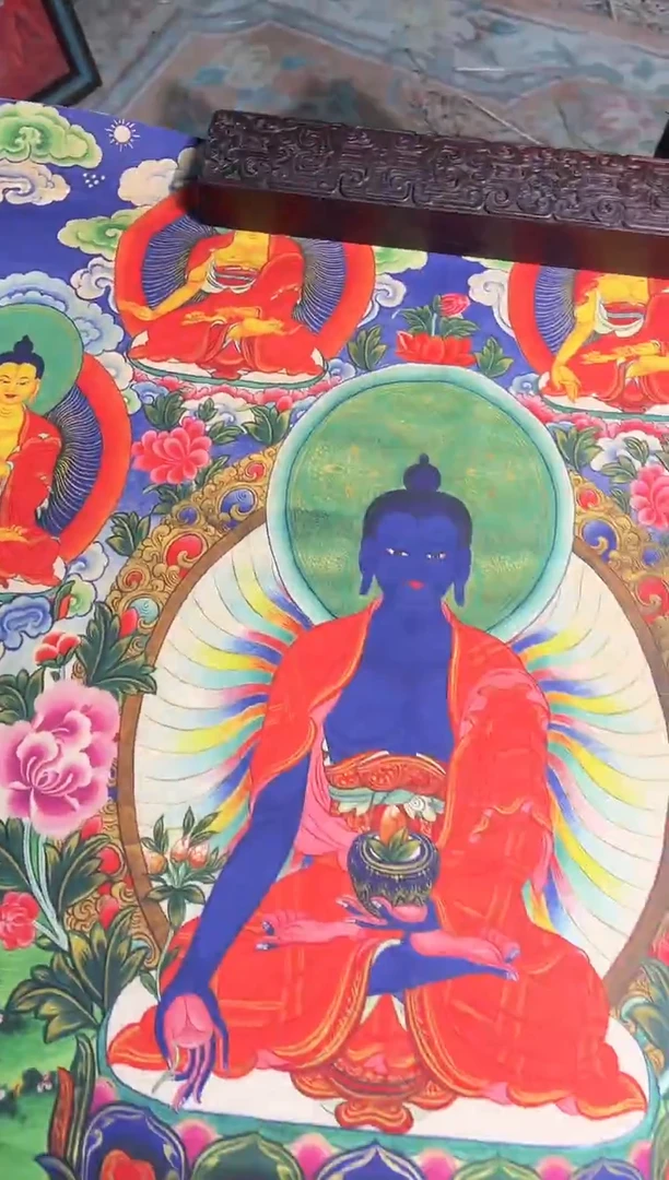 卷轴画天天的唐卡tk160