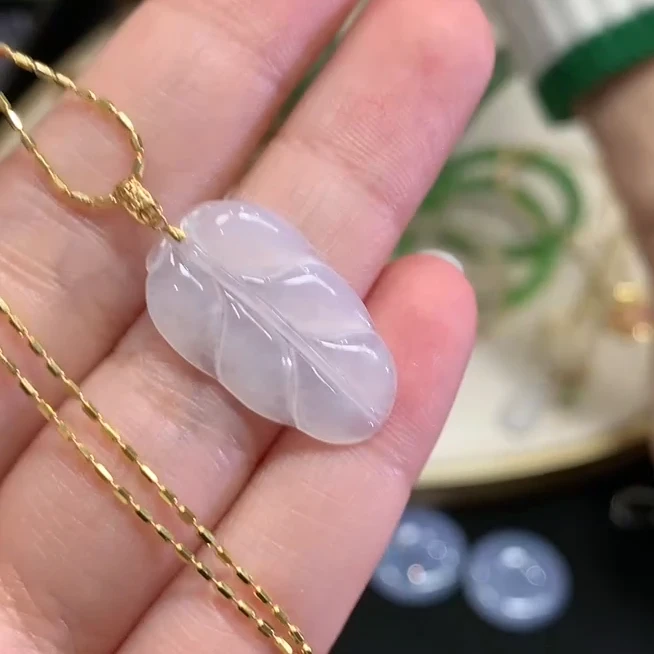 翡翠吊坠（不含链）-18K金-WXY108-JM|CXQ21