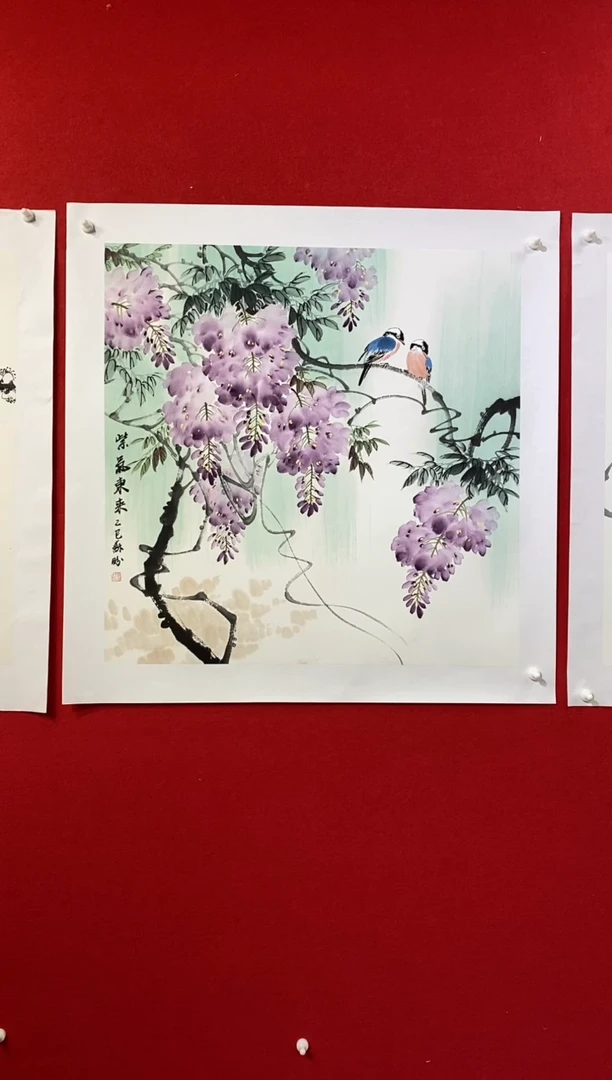 国画SP丹苏盼老师作品