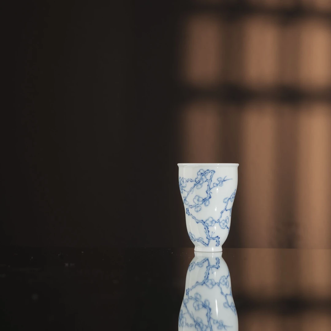 雨后玉骨冰枝闻香杯（高度5.9cm口径4.1cm容量30ml）茶杯