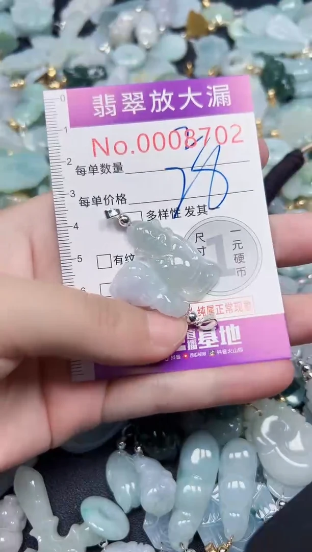 颈饰未镶嵌翡翠8702